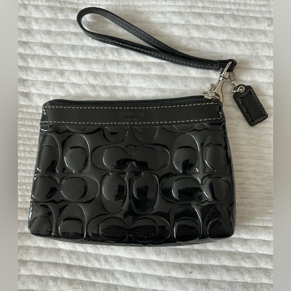 Coach Patent Leather Wristlet - Picture 2 of 6